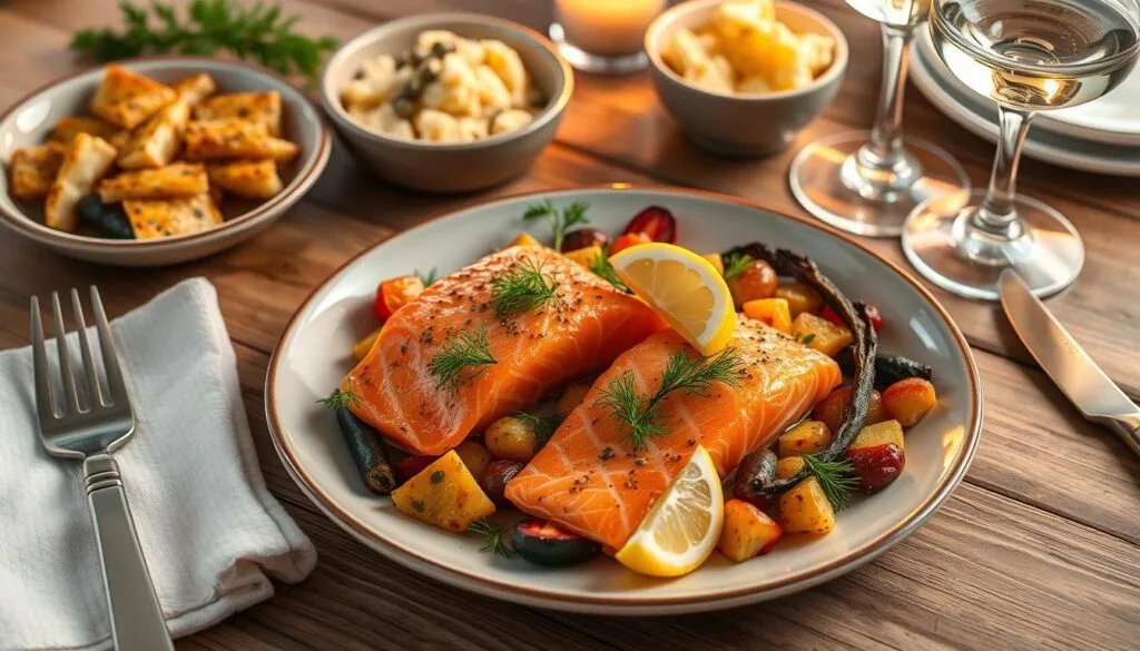 smoked salmon dinner ideas